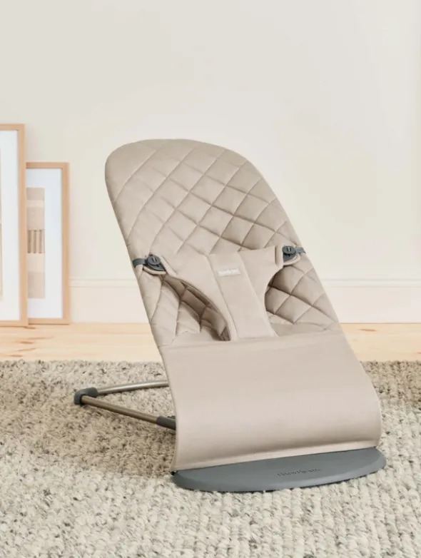 BabyBjörn - Sitteri Balance Bliss - Cotton Sand Grey