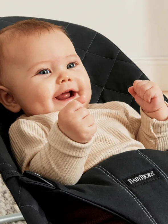 BabyBjörn - Sitteri Balance Bliss - Cotton Black