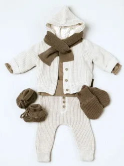 Baby's Only - neulehuppari vauvalle, Warm Linen