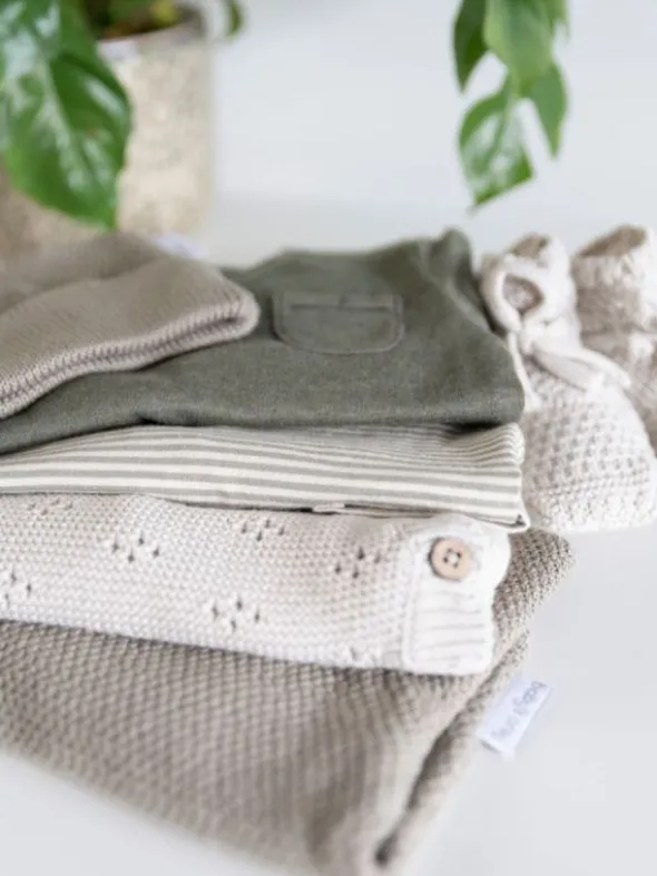 Baby´s Only - neulepaita Flora - warm linen