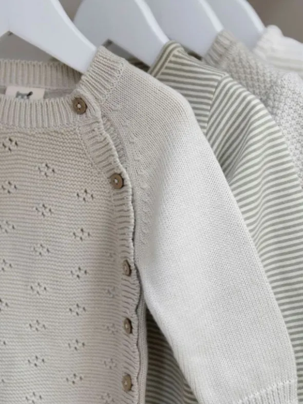 Baby´s Only - neulepaita Flora - warm linen