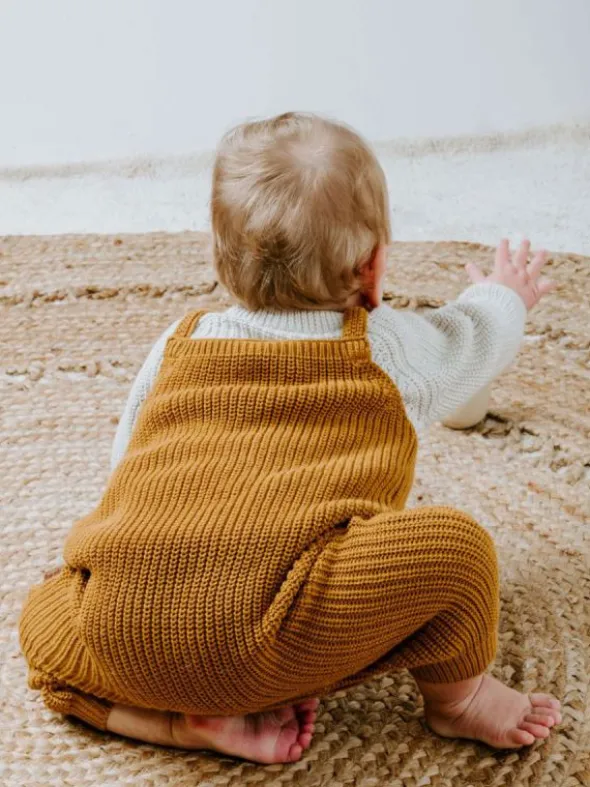 Baby's Only - Soul Dungarees neulehaalari vauvalle, Warm Linen