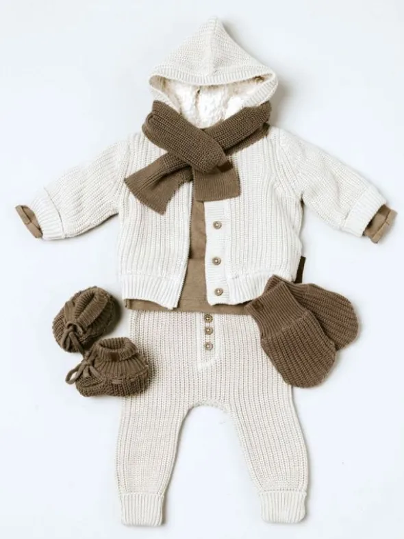 Baby's Only - Soul neulehousut vauvalle, Warm Linen