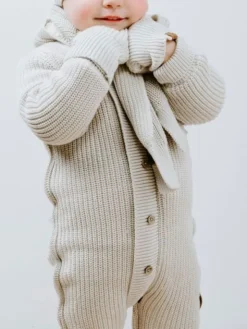 Baby's Only - TEDDY neulehaalari vauvalle, Warm Linen