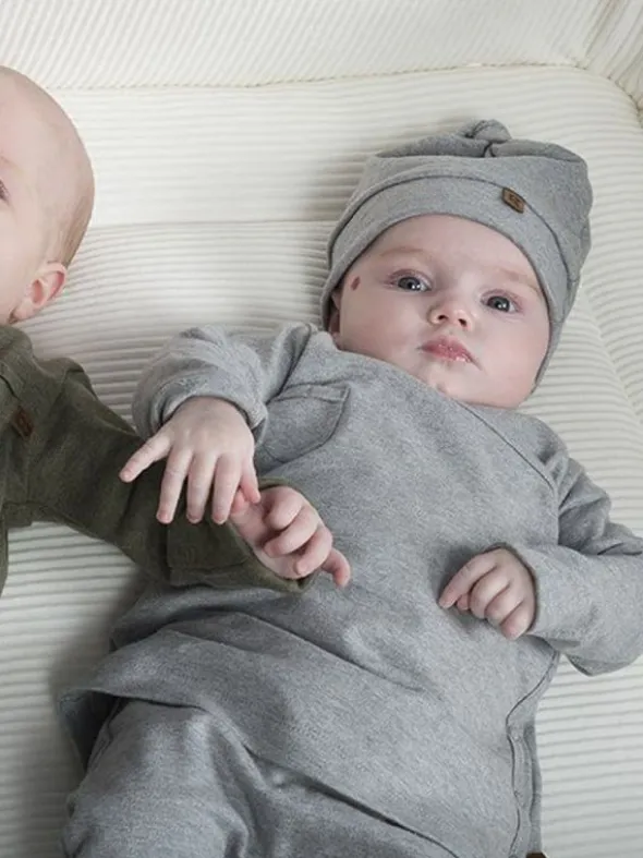 Baby’s Only vastasyntyneen luomupuuvillapipo, Grey Melange