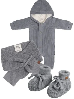 Baby's Only - vastasyntyneen neuletossut, Grey