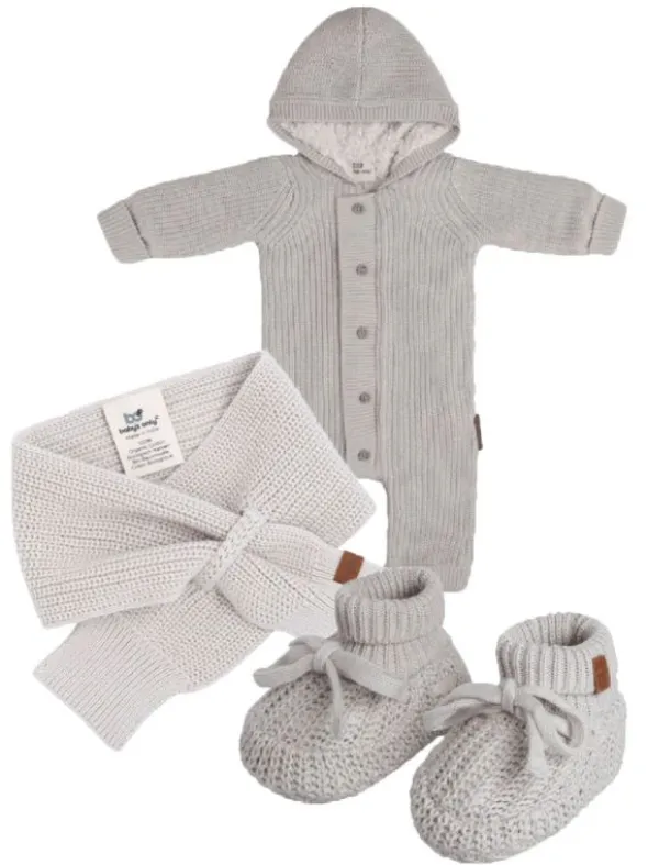 Baby's Only - vauvan neulehuivi - Warm Linen