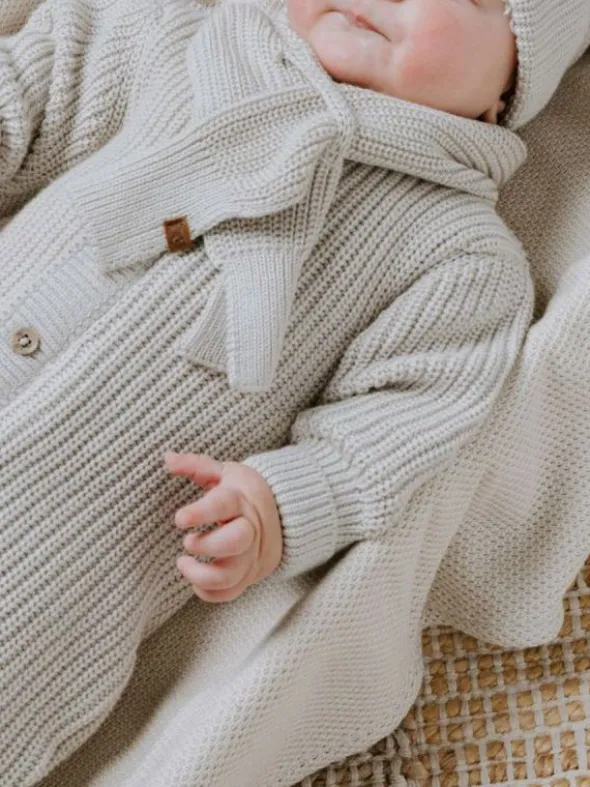 Baby's Only - vauvan neulehuivi - Warm Linen