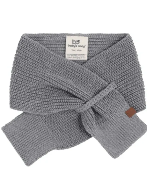Baby's Only - vauvan neulehuivi - Grey