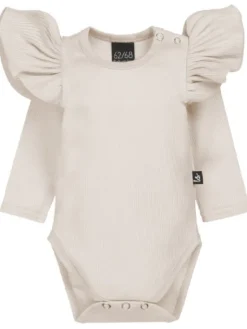 Babystyling vauvan röyhelöbody Sand