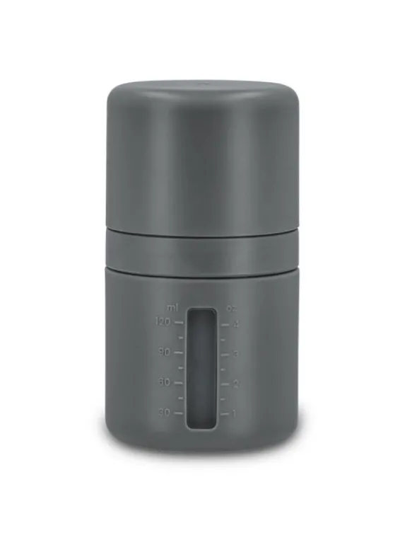 BabyWallaby - Tuttipullo 120ml, tummanharmaa