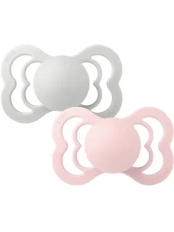 BIBS - Supreme tutti 2-PACK 0-18kk - Haze / Blossom
