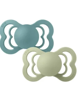 BIBS - Supreme tutti 2-PACK 0-18kk - Island sea / Sage