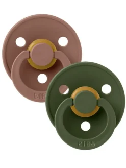 BIBS - vauvan tutti 2-PACK 0-18kk - Woodchuck / Hunter Green