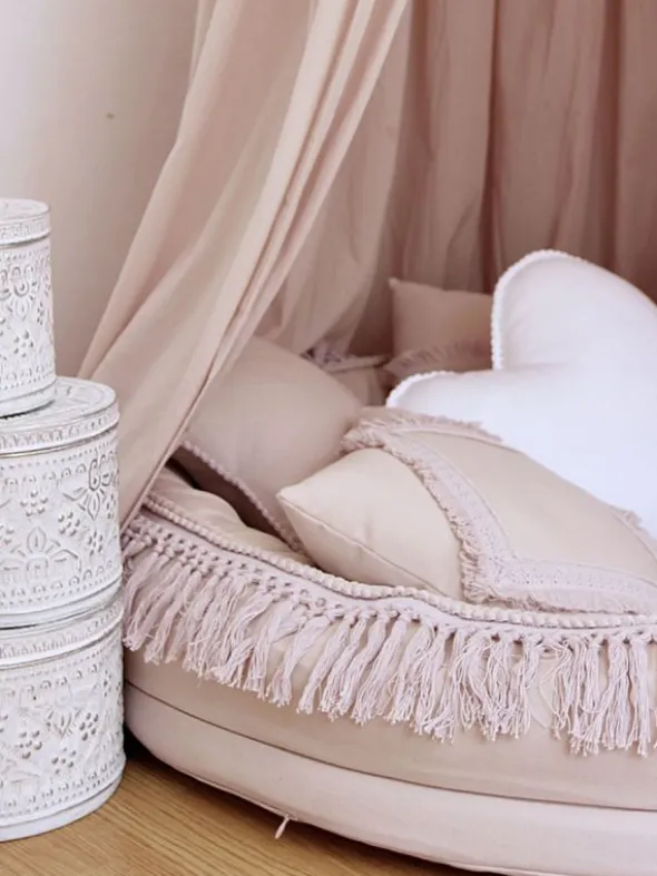 Boho Juniorpesä 110, Powder pink