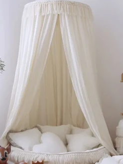 Boho set - Canopy Maxi + Juniorpesä, Vanilla
