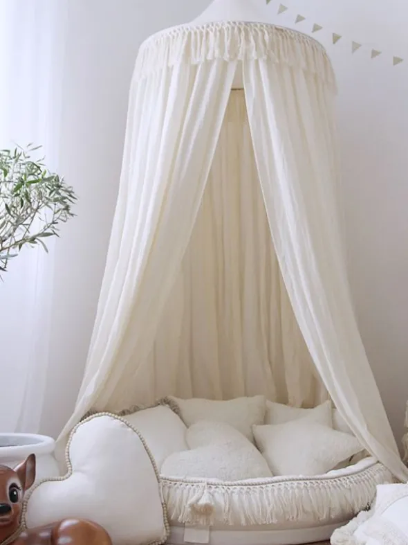Boho set - Canopy Maxi + Juniorpesä, Vanilla