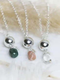 Bolakoru äidille, babybell Gemstone white | PROUD MAMA