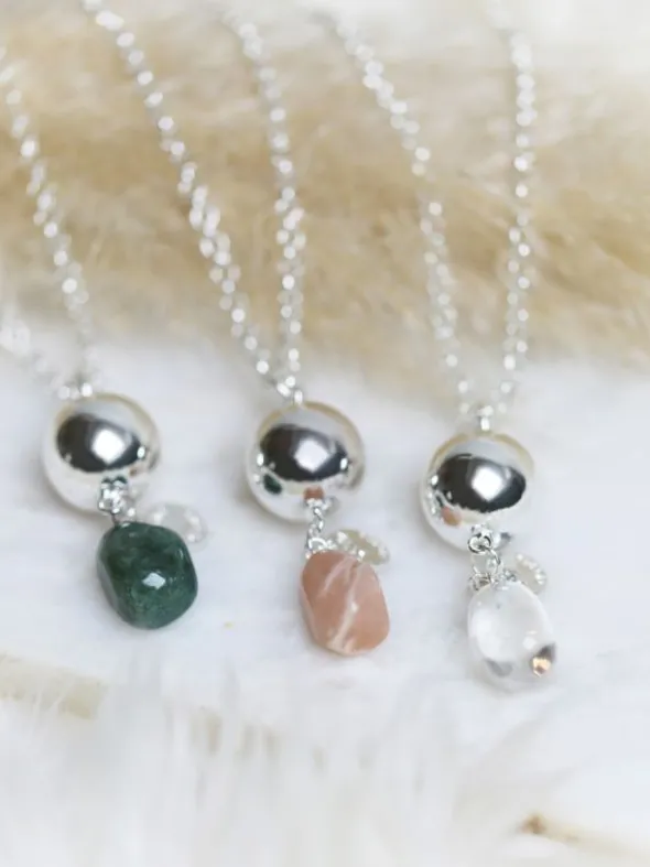 Bolakoru äidille, babybell Gemstone white | PROUD MAMA