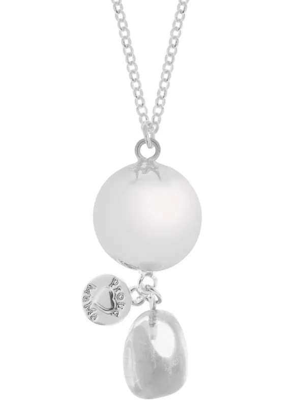 Bolakoru äidille, babybell Gemstone white | PROUD MAMA