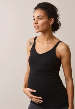 Boob Design - Easy singlet äitiys- ja imetystoppi, musta