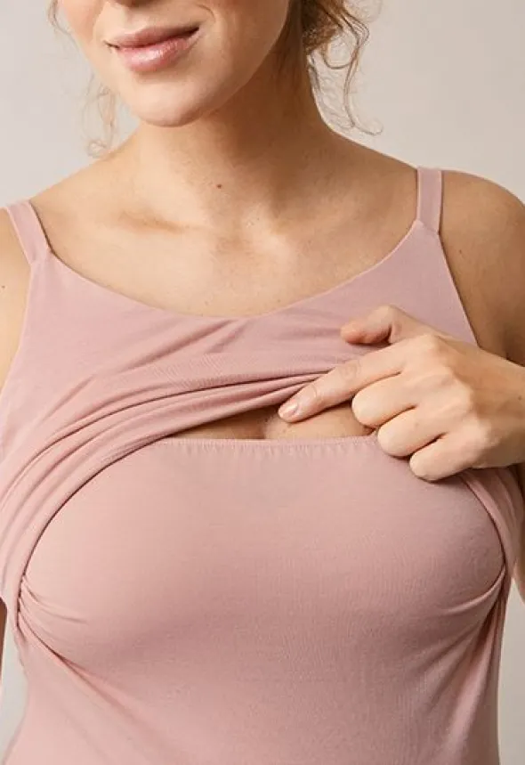 Boob Design - Easy singlet äitiys- ja imetystoppi, mauve