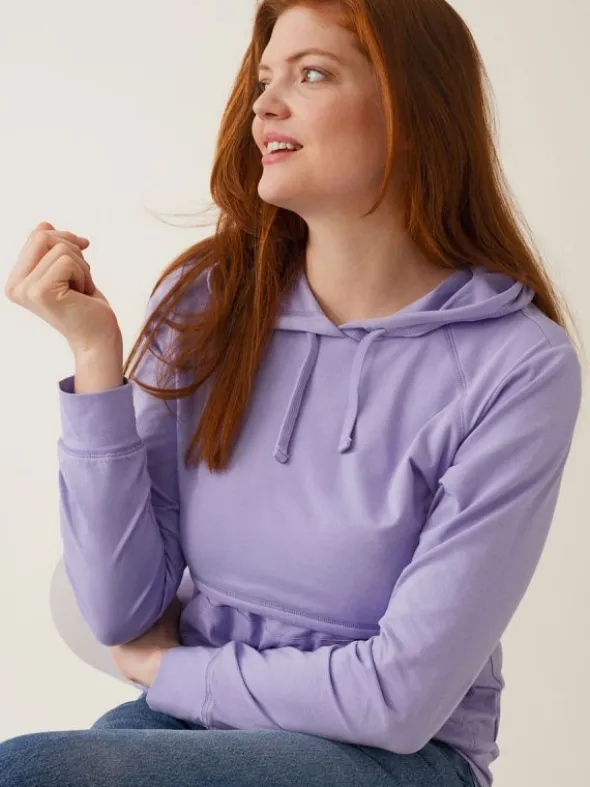 Boob Design - imetyshuppari B-Warmer Hoodie, Lilac