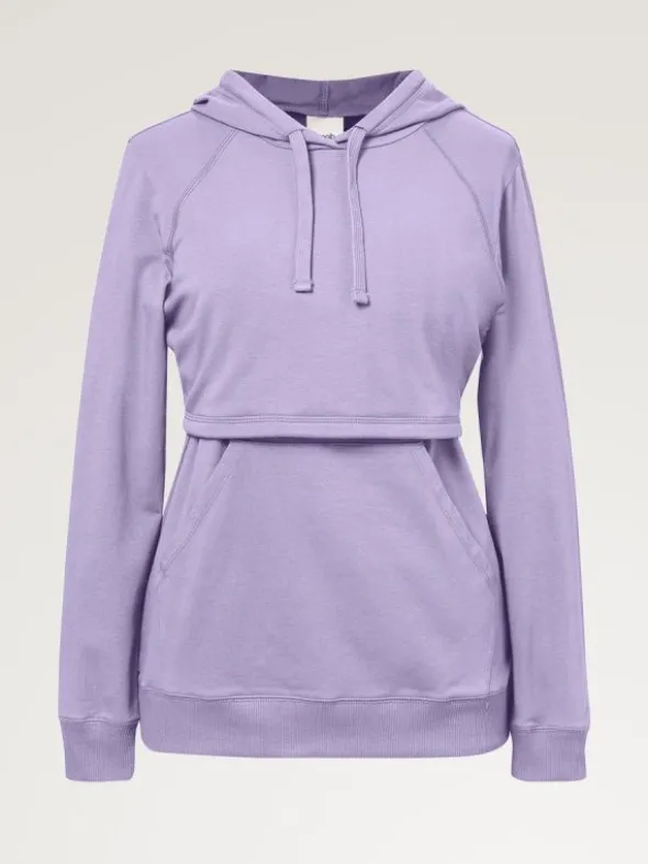 Boob Design - imetyshuppari B-Warmer Hoodie, Lilac