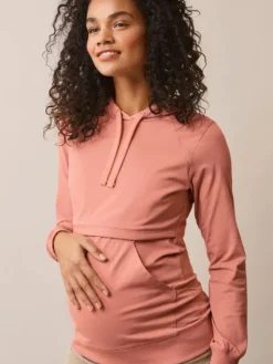 Boob Design - imetyshuppari B-Warmer Hoodie, Canyon Clay