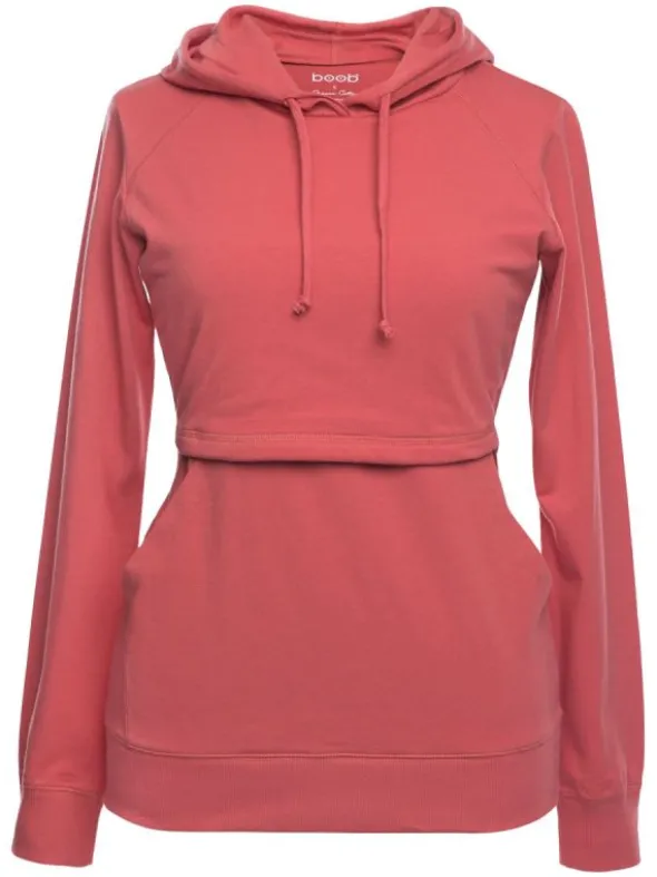 Boob Design - imetyshuppari B-Warmer Hoodie Faded Rose