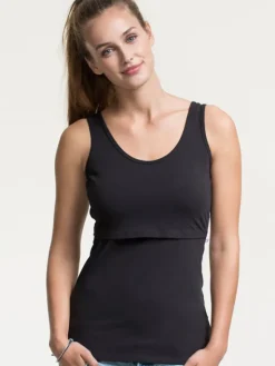 Boob Design - imetystoppi Classic Tank Top Musta