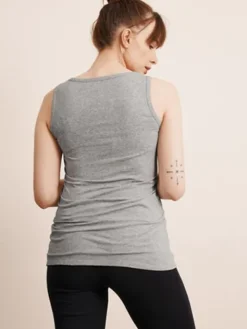 Boob Design - imetystoppi Classic Tank Top Grey melange