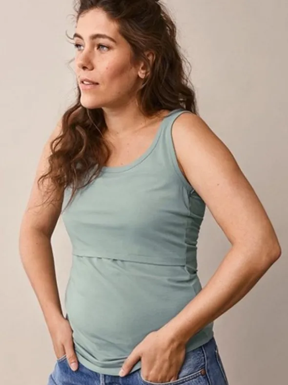 Boob Design - imetystoppi Classic Tank Top Mint