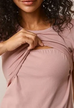 Boob Design - imetys T-paita Classic Mauve