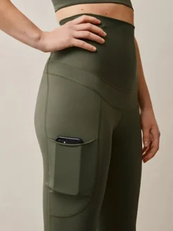 Boob Design - workout legginsit, seaweed
