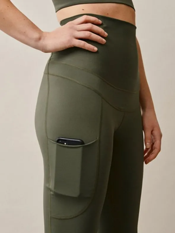Boob Design - workout legginsit, seaweed