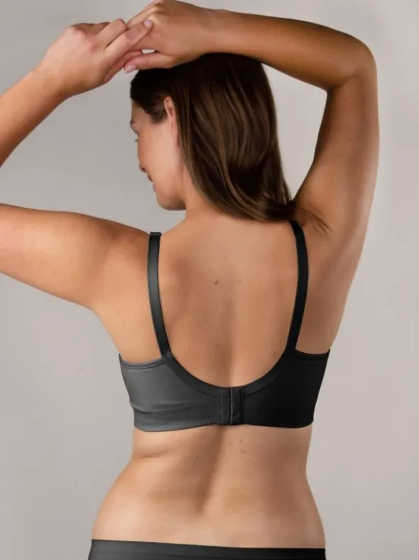 BRAVADO - imetysliivit body silk seamless - Musta
