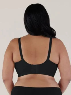 BRAVADO - imetysliivit body silk seamless - Musta