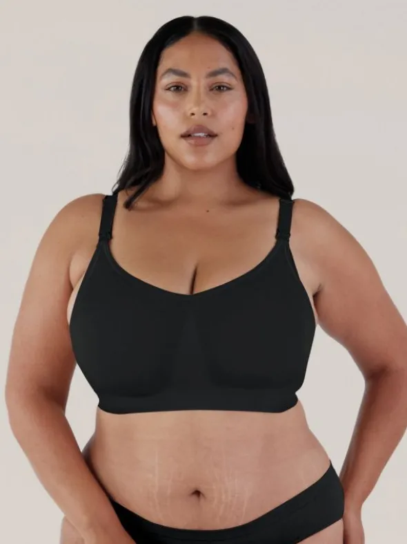 BRAVADO - imetysliivit body silk seamless - Musta