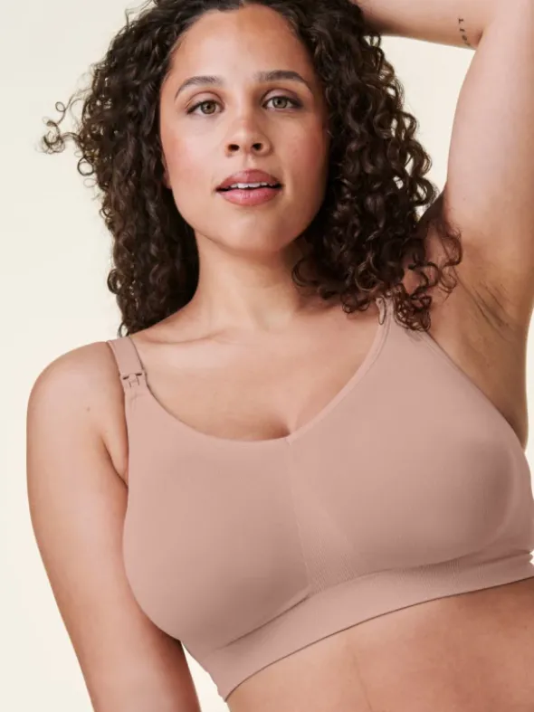 BRAVADO - imetysliivit body silk seamless - Cameo