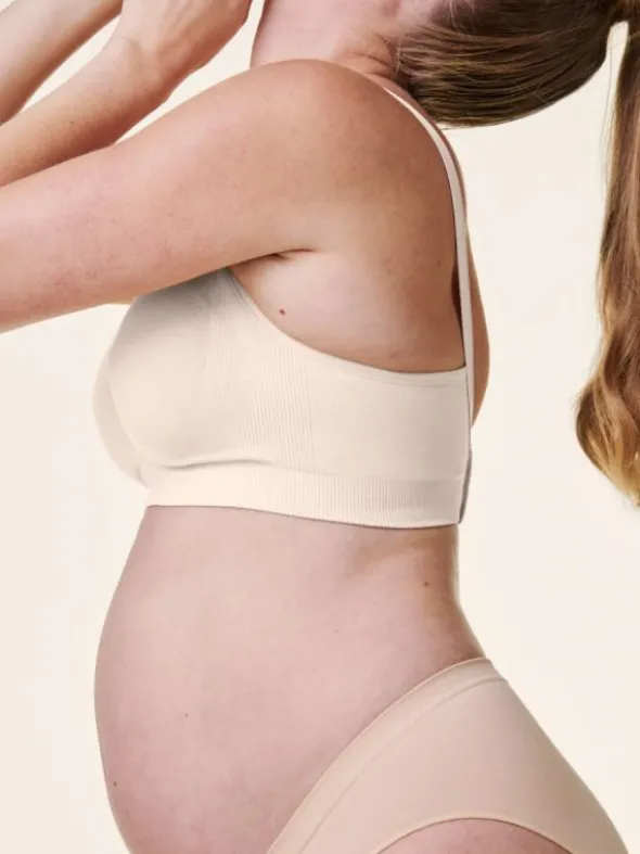 BRAVADO - imetysliivit body silk seamless - Pearl