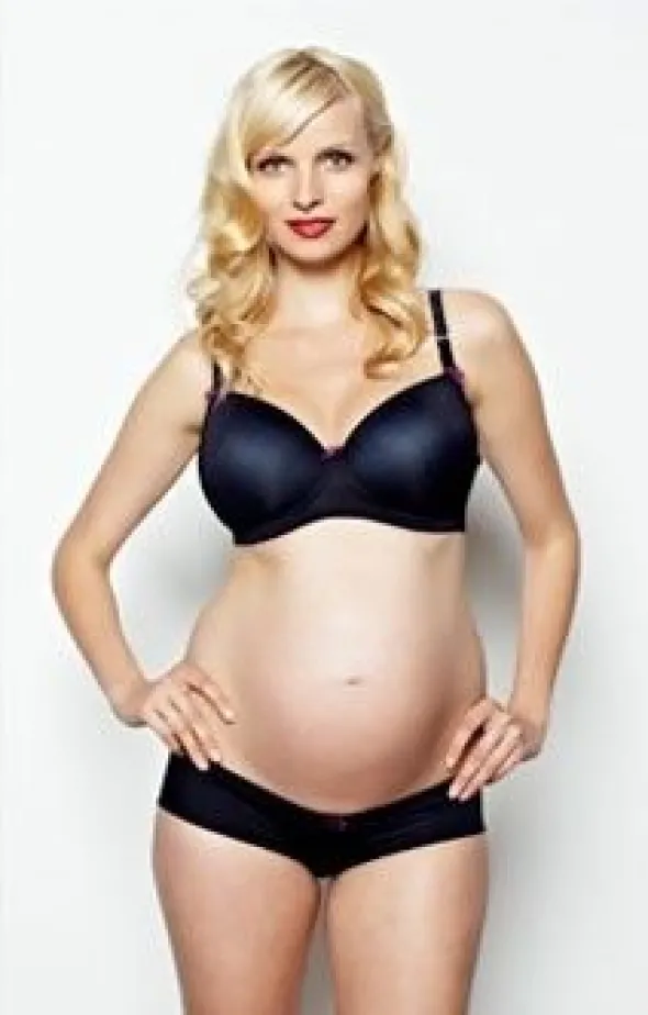 Cake Maternity - alushousut - Dark toffee french