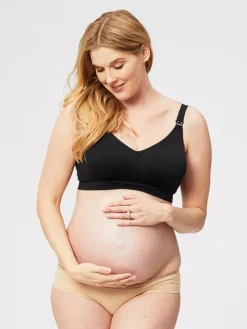 Cake Maternity - imetysliivit Sugar Candy - Musta (G-K)