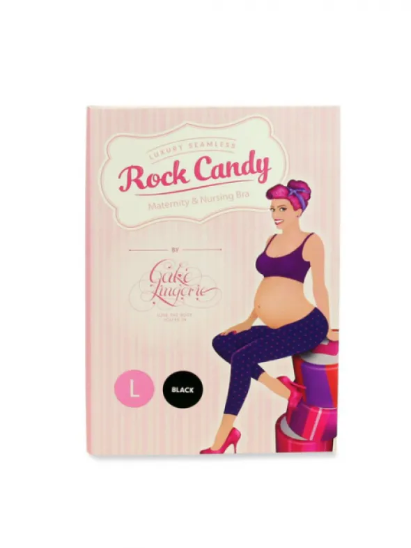 Cake Maternity - imetysliivit Rock Candy - Musta