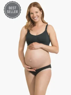 Cake Maternity - imetysliivit Rock Candy - Musta
