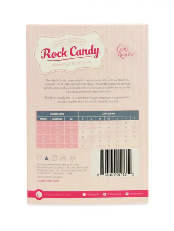 Cake Maternity - imetysliivit Rock Candy - Musta