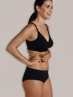 Carriwell - imetysliivit Seamless Padded, Black