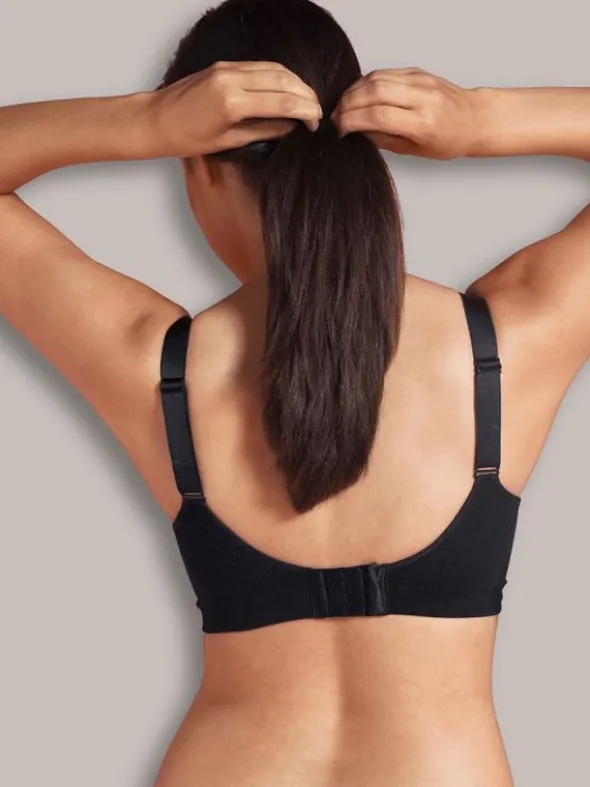 Carriwell - imetysliivit Seamless Padded, Black