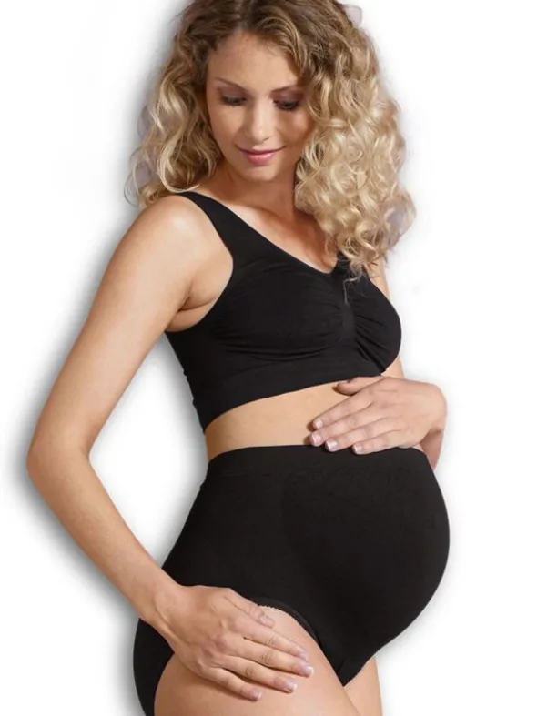 Carriwell - Seamless Support odotusajan tukialushousut, Black