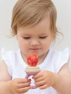 Cherub Baby - Fresh Food Feeder vauvalle - Rose/Sand